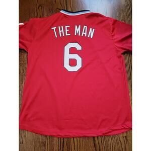 St Louis Cardinals Jersey Baseball MLB MENS Size XL Shirt Stan The Man Musial